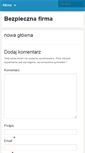 Mobile Screenshot of bezpieczna-firma.com